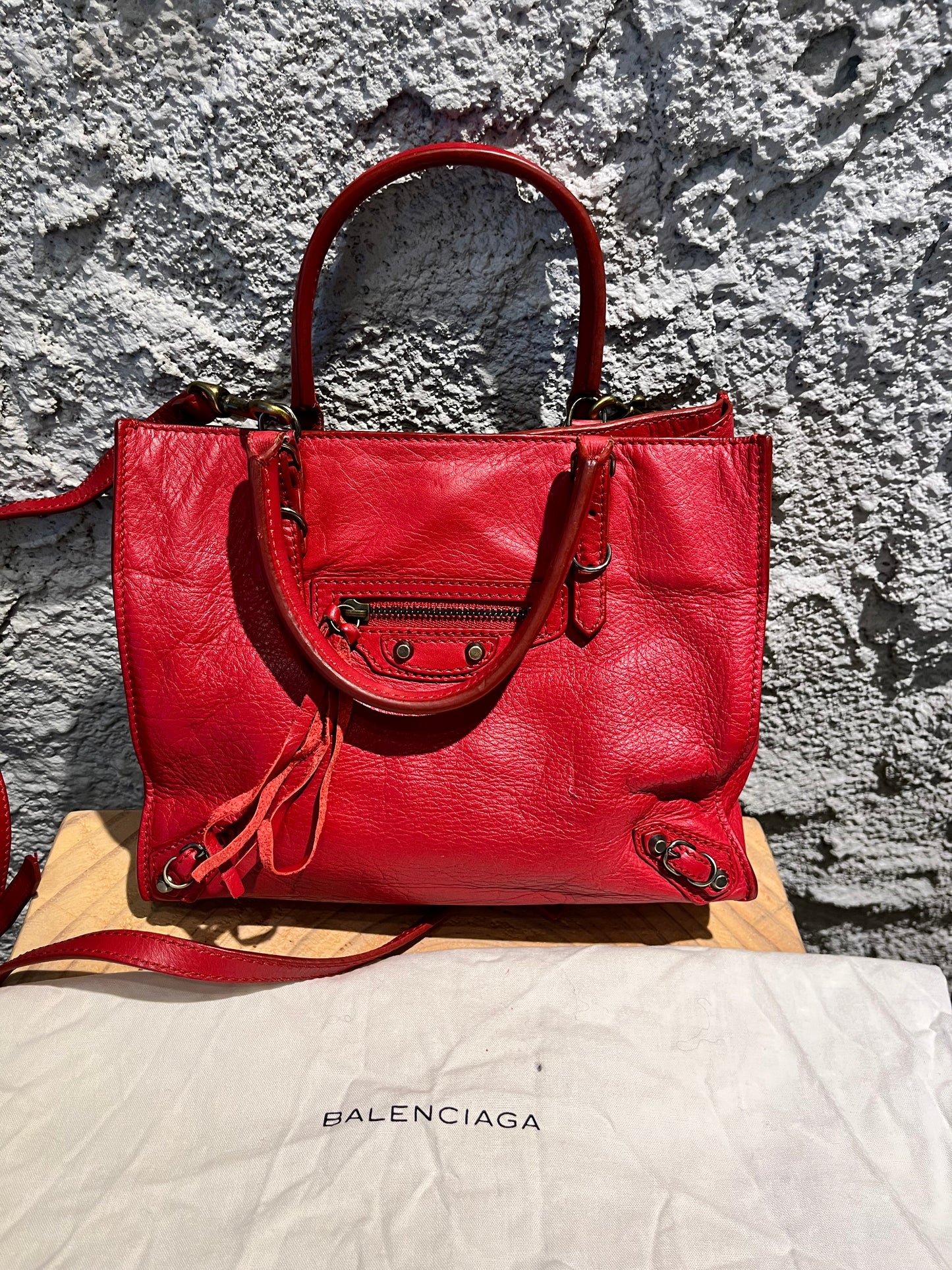 BALENCIAGA -Classic Metalic Handbag