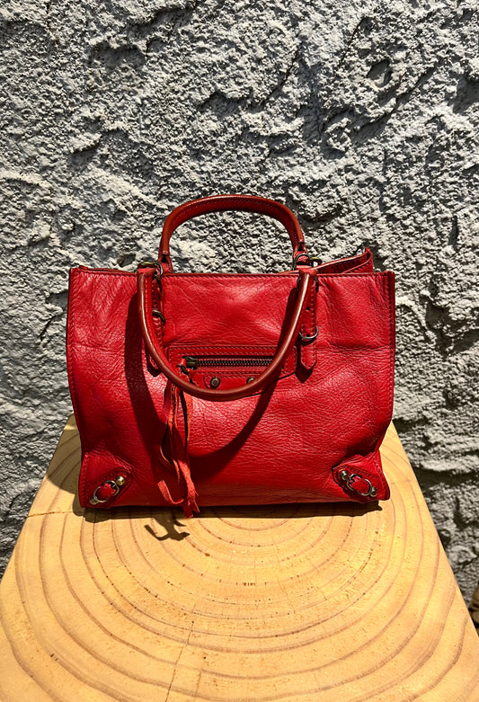 BALENCIAGA -Classic Metalic Handbag